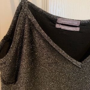 Sparkly going-our Urban Outfitters top